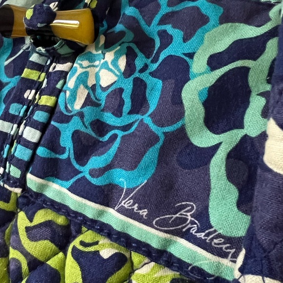 Vera Bradley Katalina Blues Large Floral Quilted Tote NWT - Picture 7 of 16